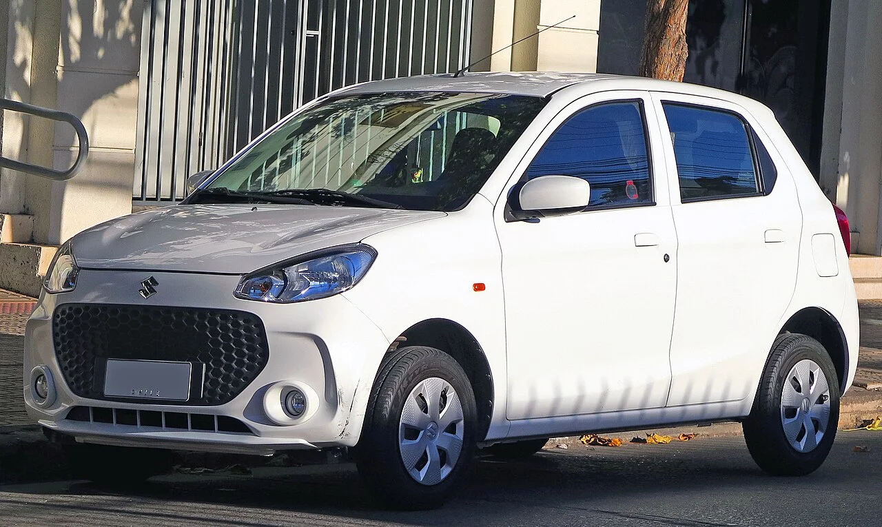 Current-generation Alto K10 hatchback, photographed in 2024