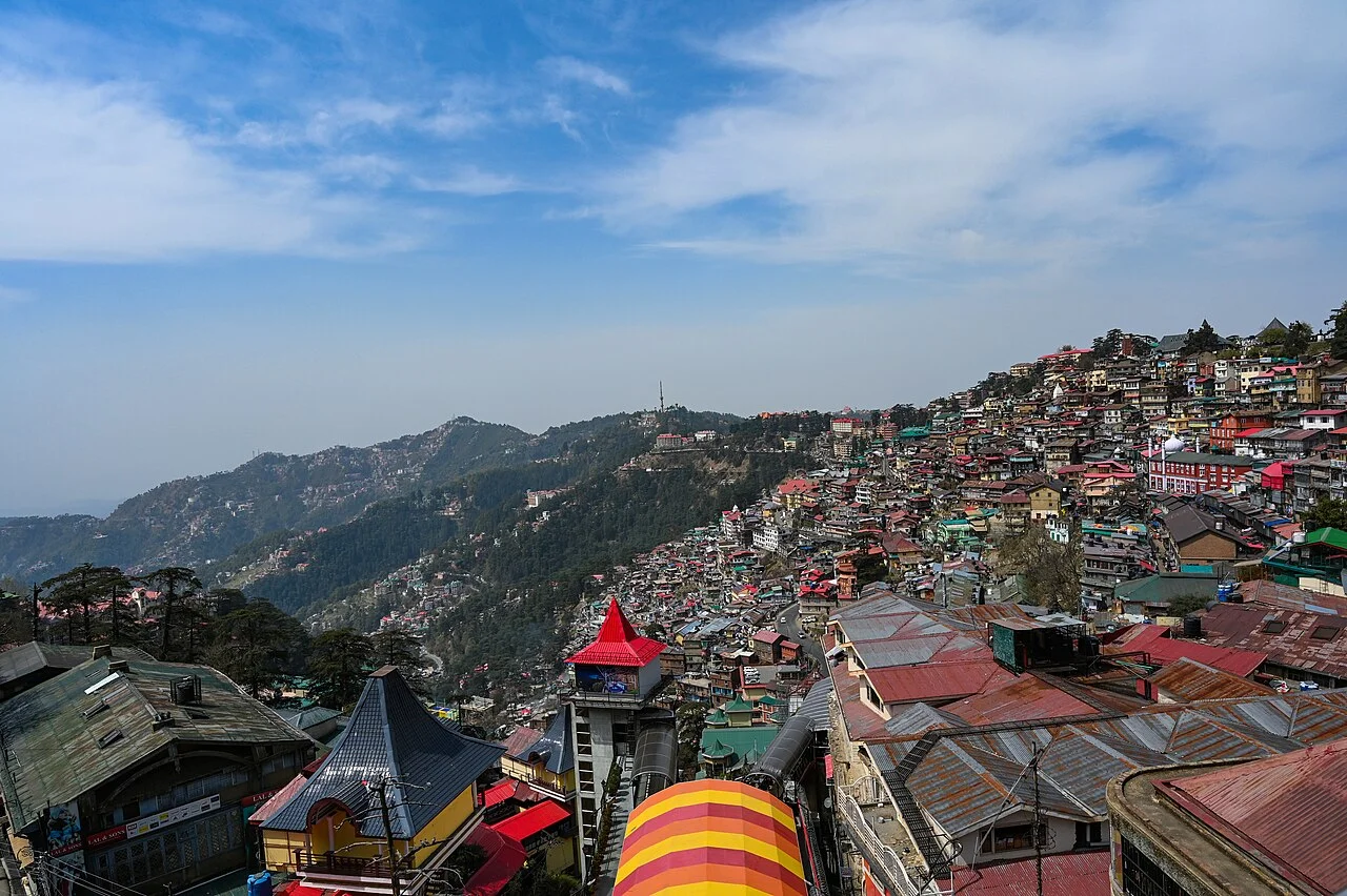Shimla — reference photograph; actual vehicle or property confirmed on enquiry